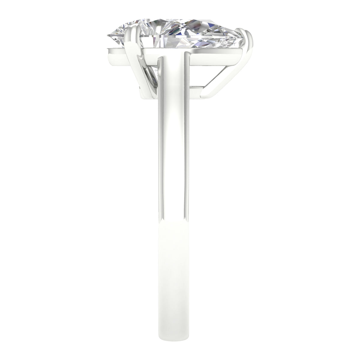 Seraphine Solitaire Ring - Pear