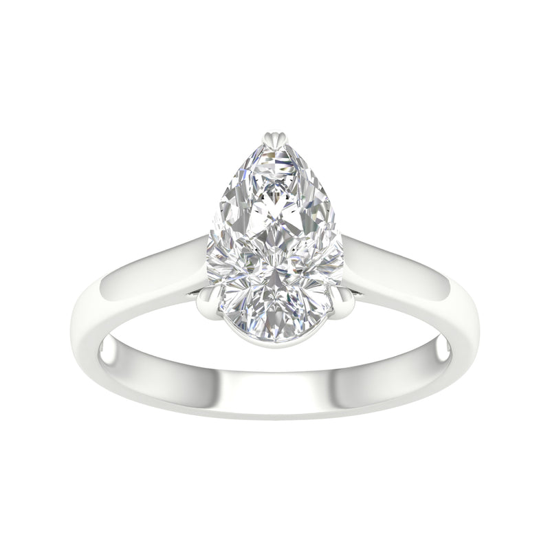 Seraphine Solitaire Ring - Pear — alternate view