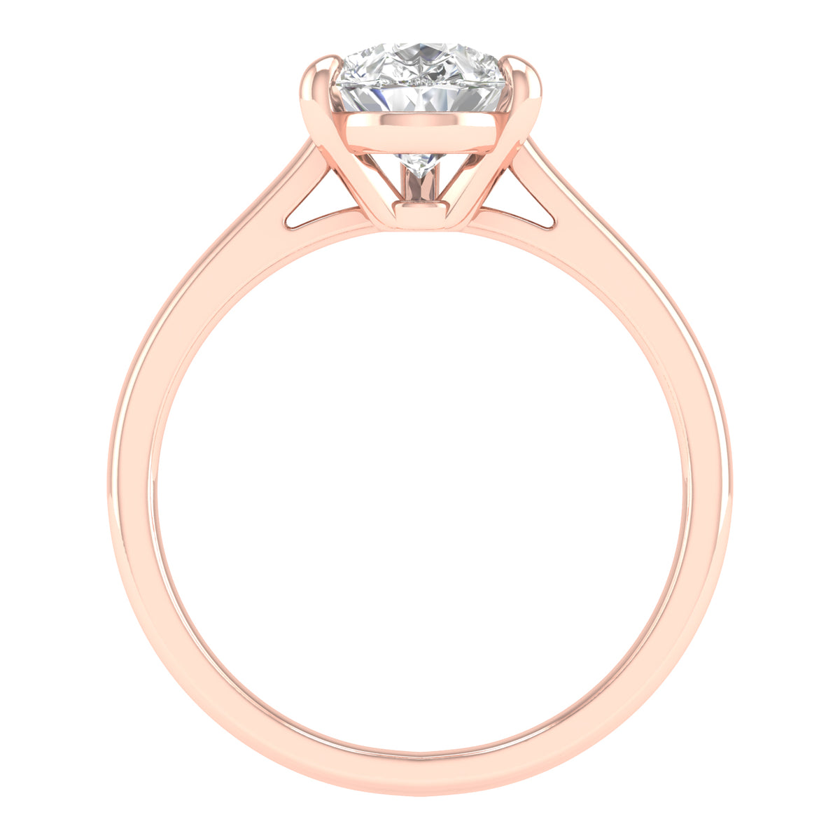 Seraphine Solitaire Ring - Pear