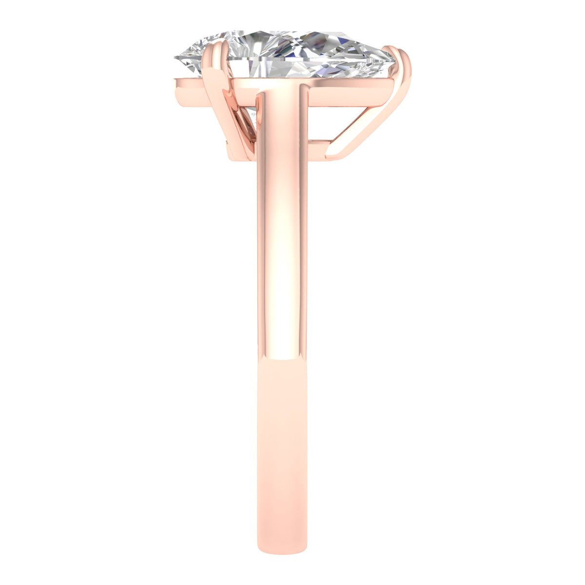 Seraphine Solitaire Ring - Pear